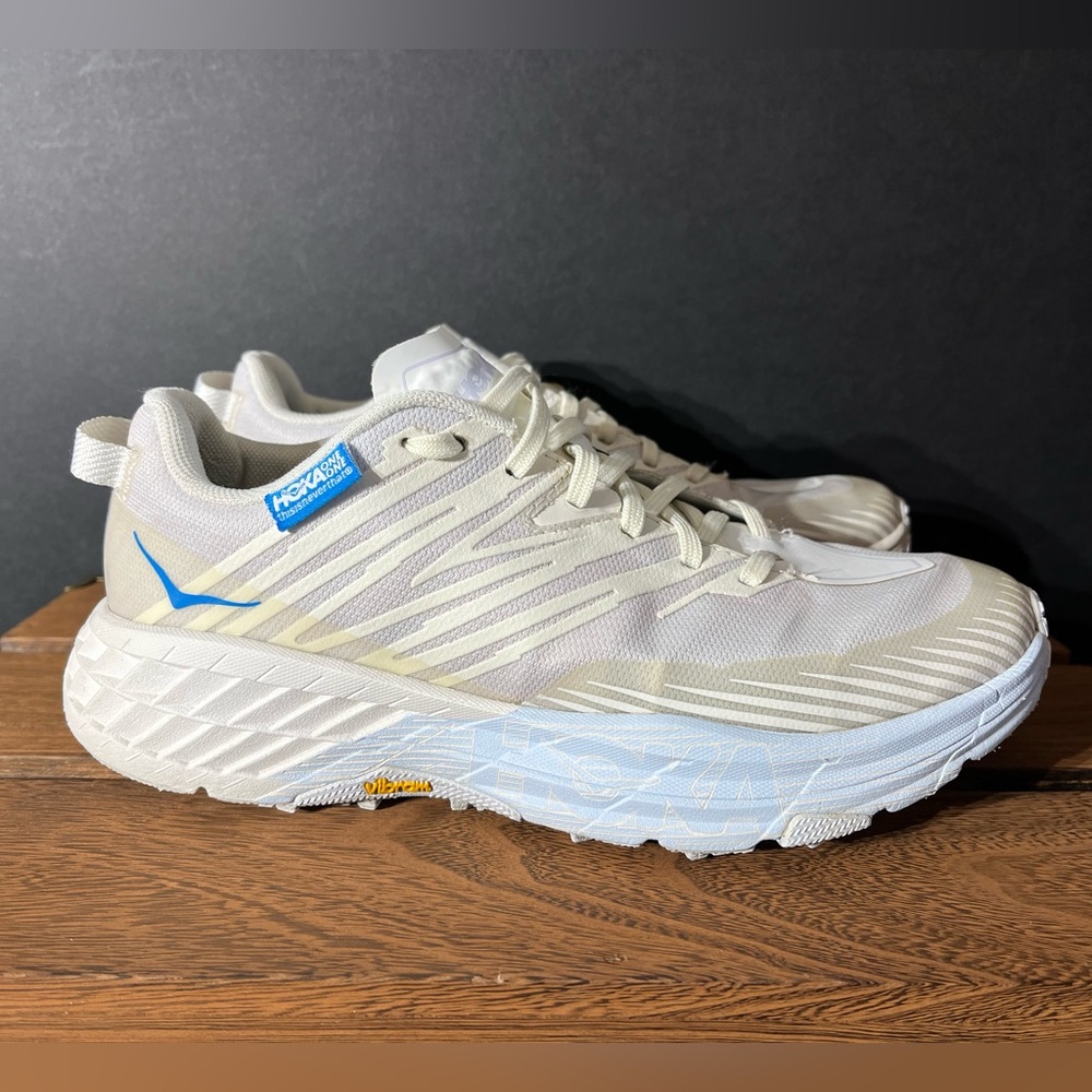 Hoka One One X Tint Speedgoat 4 Running Shoes, Women’s 9, Men’s 8